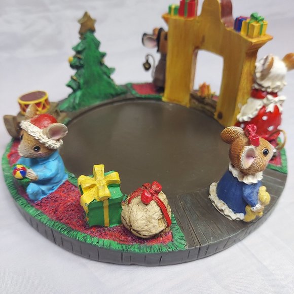 Yankee Candle The Night Before Christmas Mice Large Jar Candle Holder - Picture 5 of 16